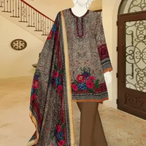 Women Lawn Suit (3 Piece)
