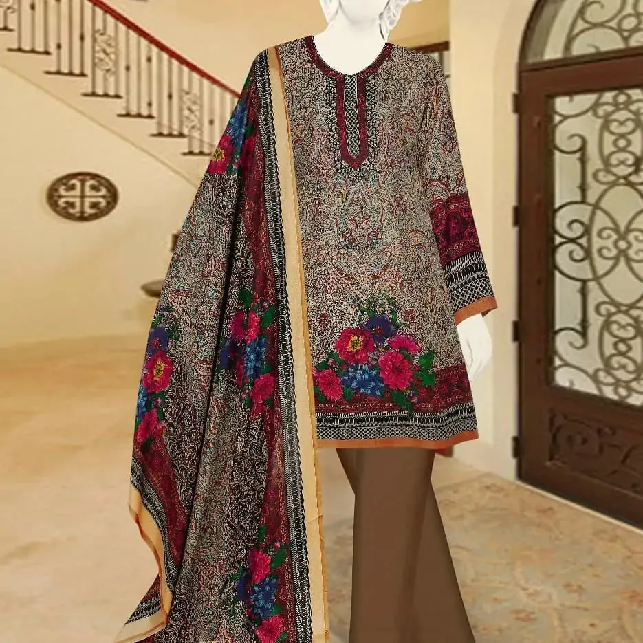 Women Lawn Suit (3 Piece)