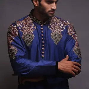 Men Formal Kurta (Embroidered)